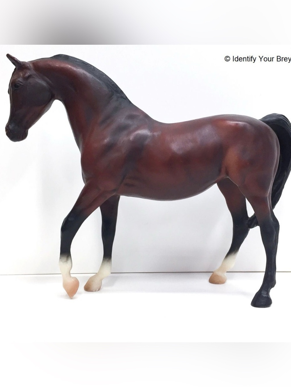 Vintage Breyer Horse Arabian Bay #647 Johar Stripe Black Points Retired